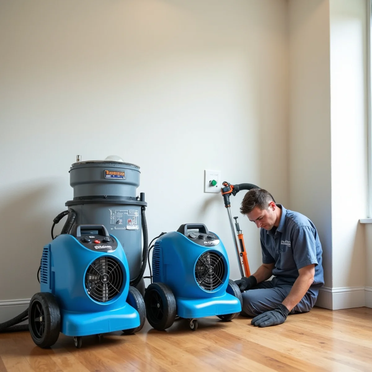 Water damage restoration services in Roseville, CA